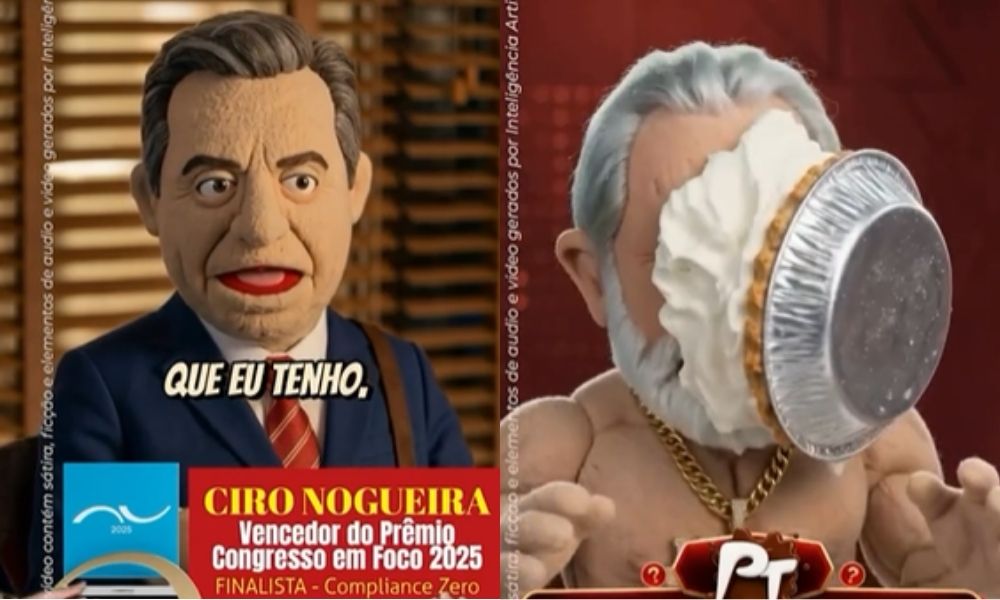Zema satiriza Ciro Nogueira e dá torta na cara de Lula em novo episódio de ‘Os Intocáveis’