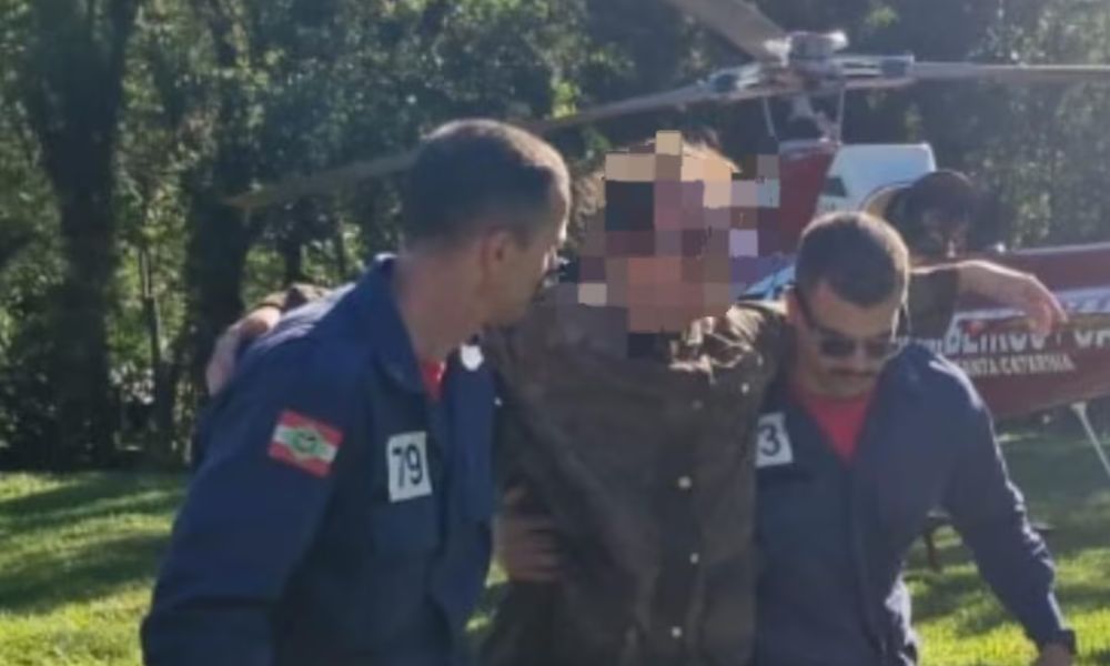 Trilheiro é encontrado vivo após 5 dias desaparecido em Santa Catarina