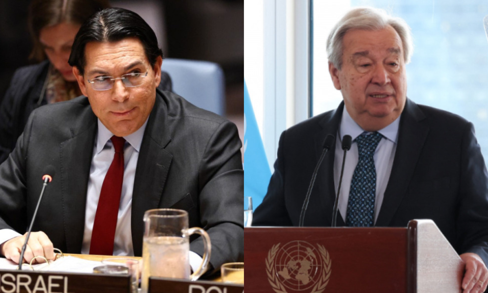 Israel suspende relações com o secretário-geral da ONU