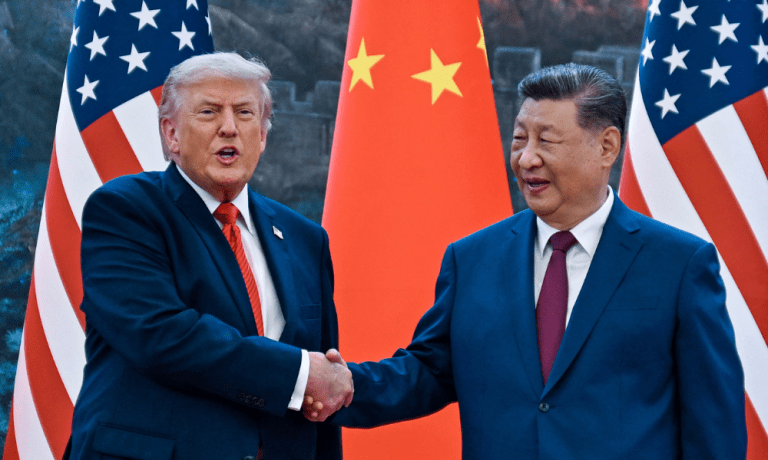 Presidente dos EUA, Donald Trump, e o líder chinês, Xi Jinping