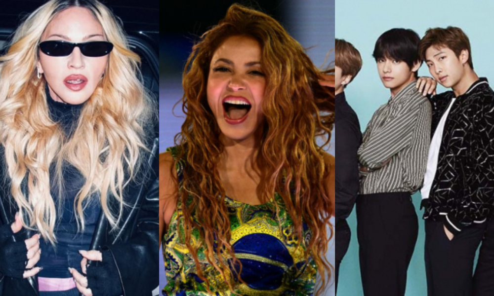 Madonna, Shakira e BTS farão show inédito no intervalo da final da Copa de 2026