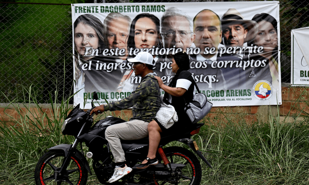 Esquerda e direita disputam futuro da Colômbia nas eleições presidenciais