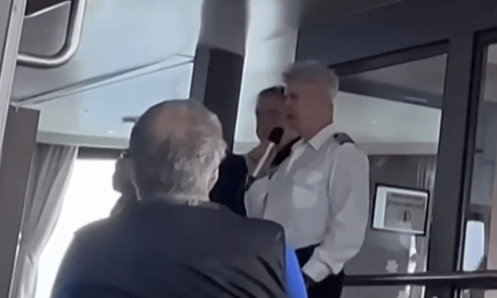 Vídeo mostra capitão anunciando primeira morte suspeita de hantavírus em cruzeiro; veja