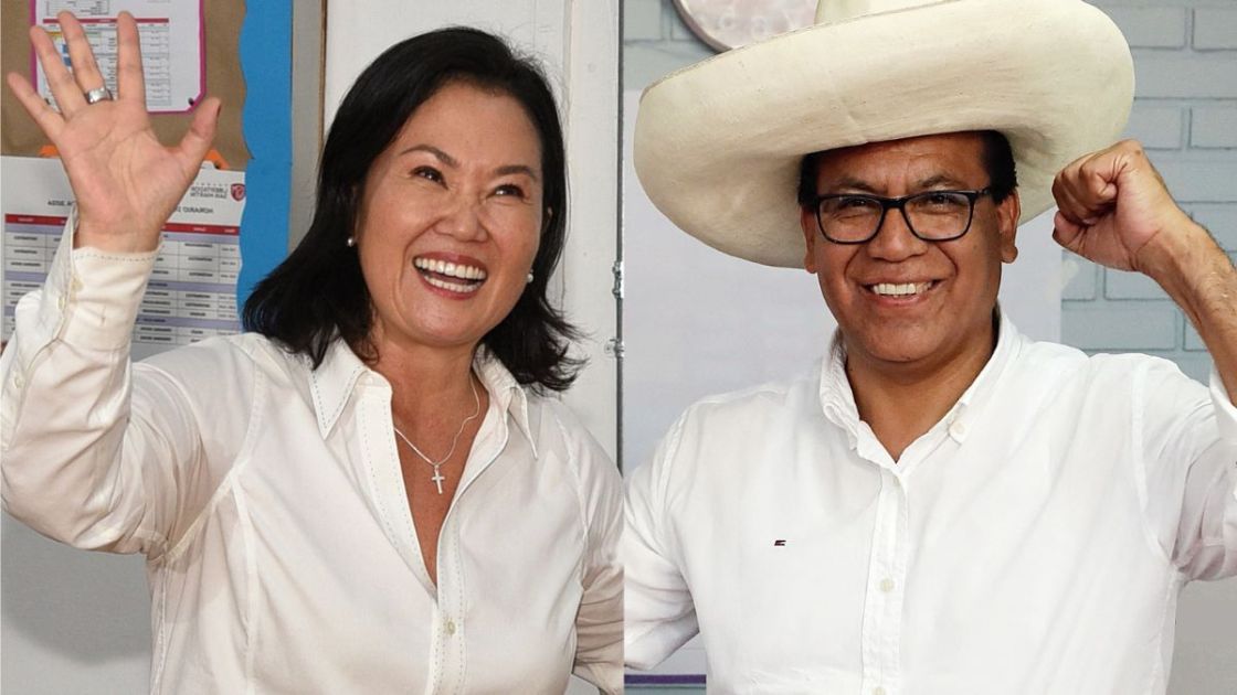 Keiko Fujimori e Roberto Sánchez