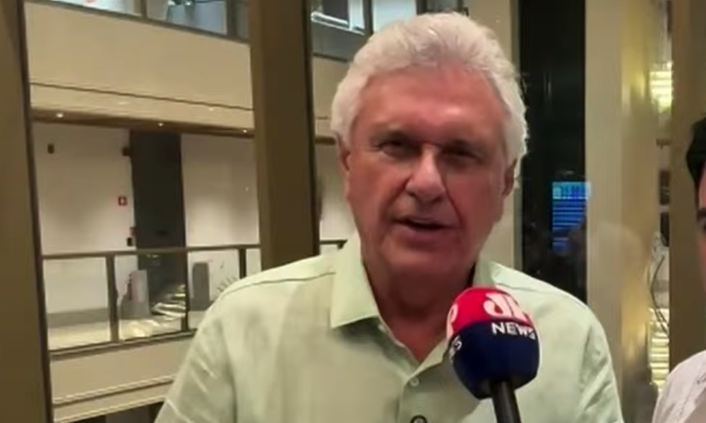 Caiado desmente chapa com Zema, mas defende união da centro-direita: ‘Ninguém ganhará sem apoio’
