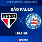 São Paulo x Bahia: assista ao vivo à transmissão da Jovem Pan