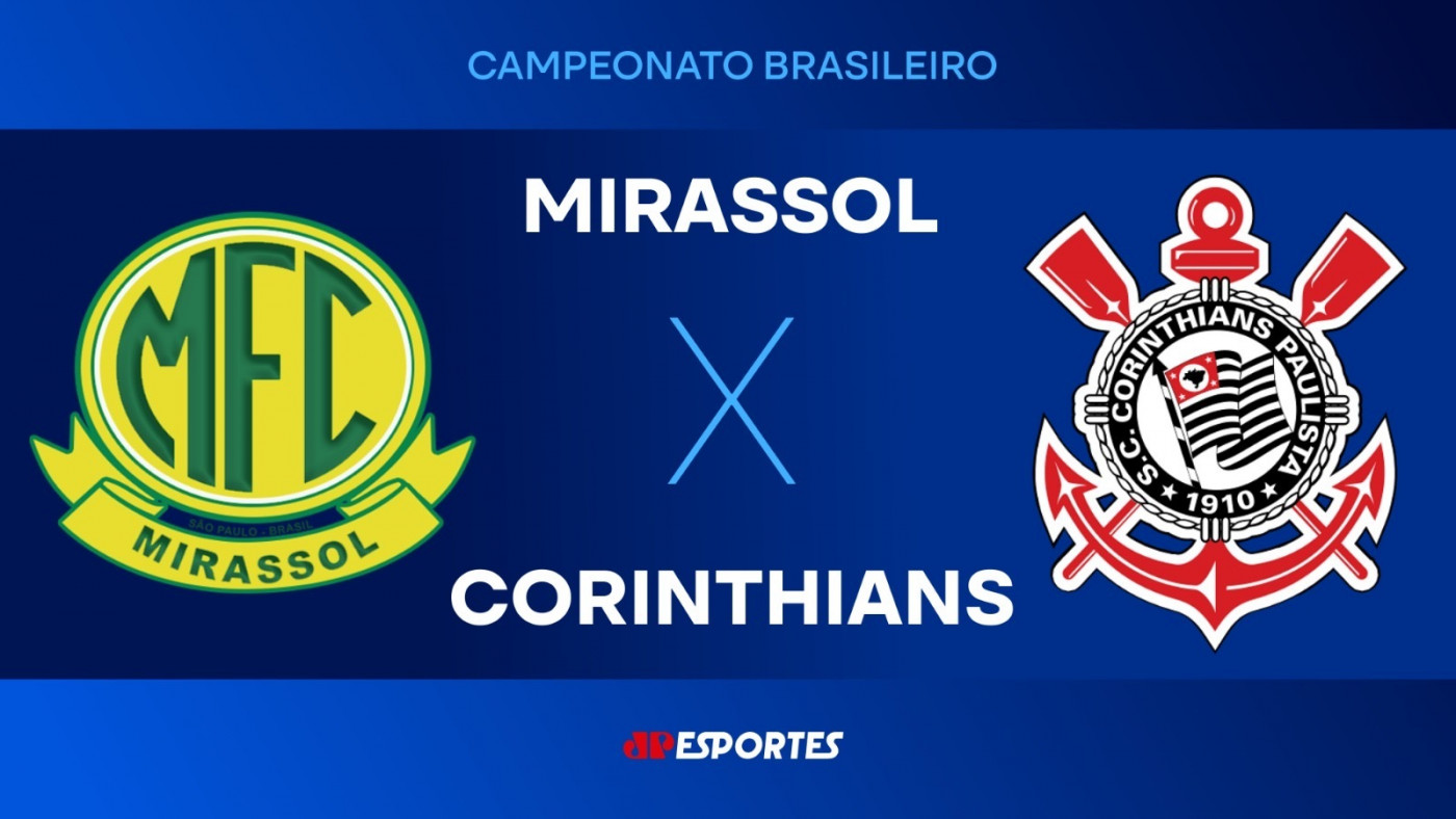 Mirassol x Corinthians: assista ao vivo à transmissão da Jovem Pan