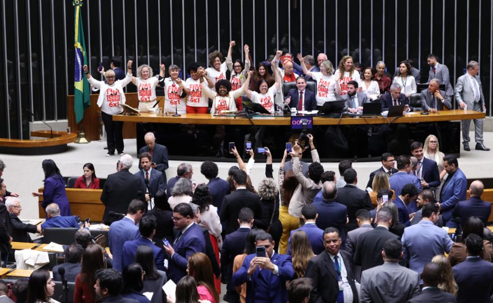 Sessão deliberativa da Câmara dos Deputados