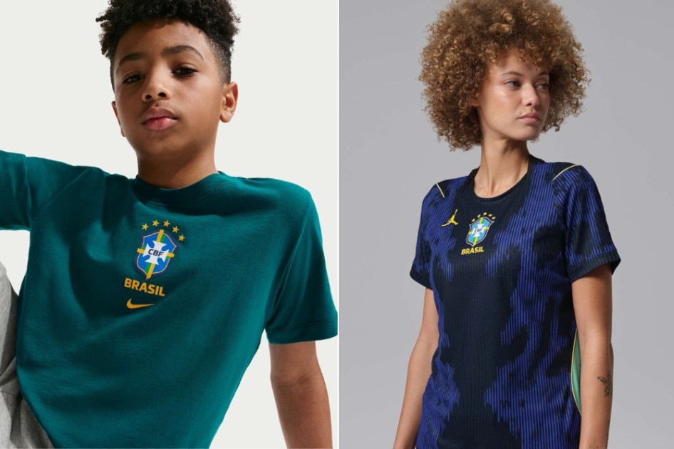 De R$ 120 a R$ 750: confira o preço das camisetas oficiais da Seleção Brasileira
