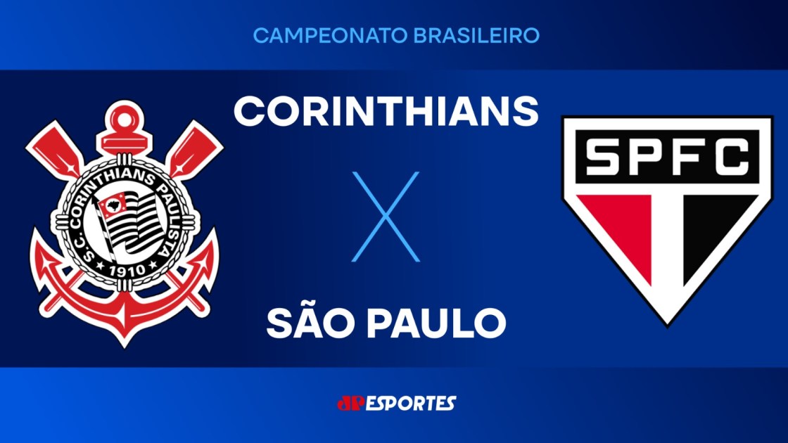 Corinthians e São Paulo se enfrentam no início da noite deste domingo, às 18h30