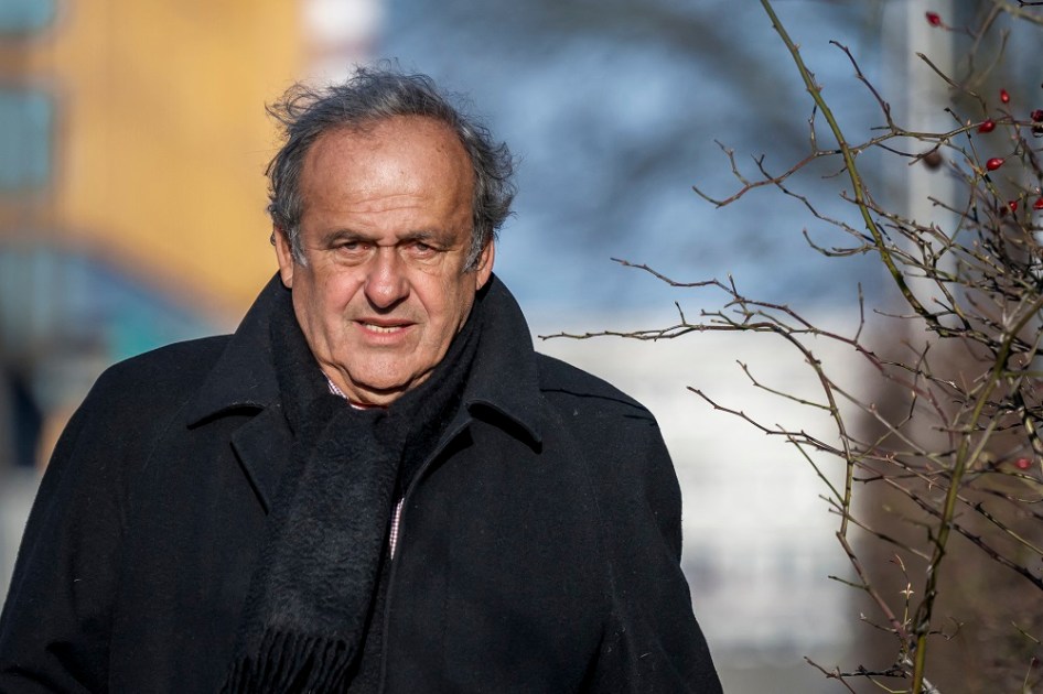 Rosto de Michel Platini, ex-presidente da UEFA