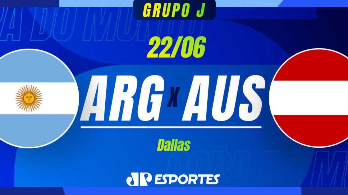 Copa do Mundo: acompanhe Argentina e Áustria ao vivo