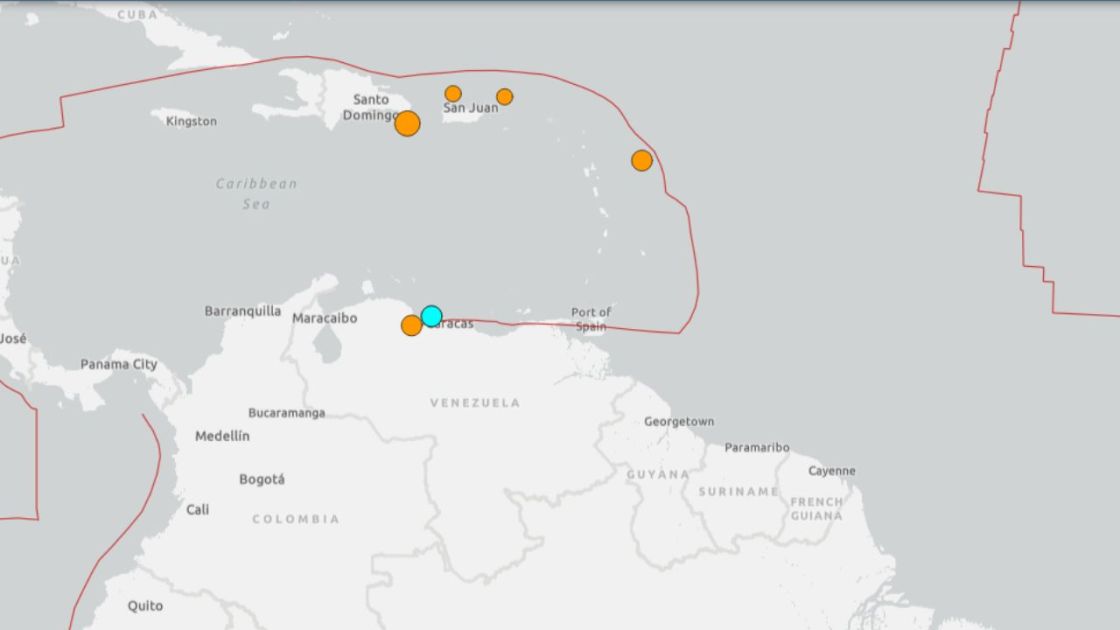 Novo tremor de magnitude 4,9 é sentido na Venezuela