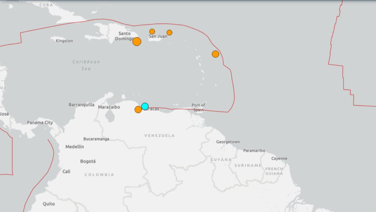 Novo tremor de magnitude 4,9 é sentido na Venezuela