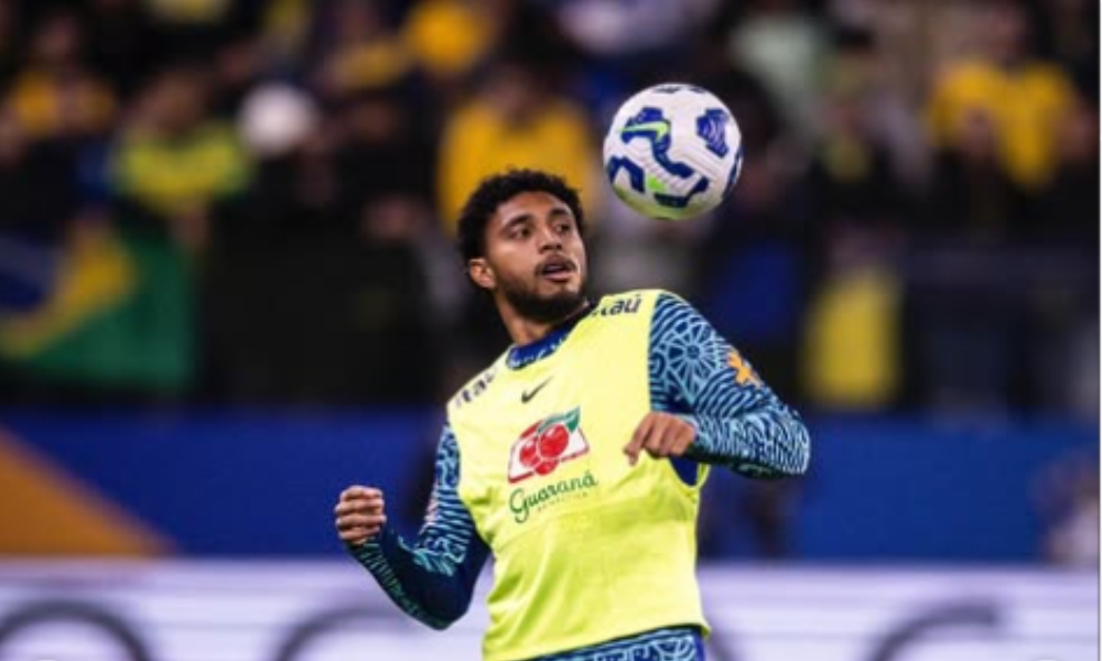 Éderson treinando pela Seleção Brasileira. Junho de 2025.