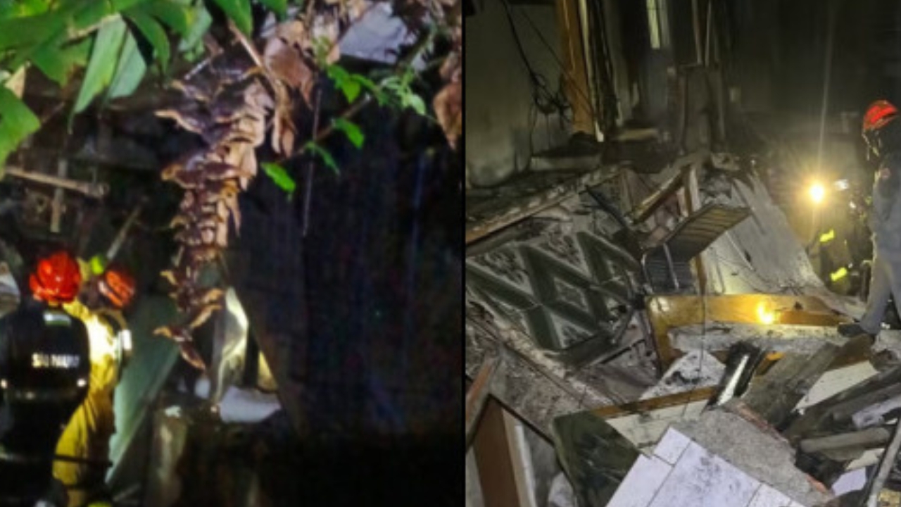 Desabamento deixa uma pessoa morta e duas feridas na zona leste de SP