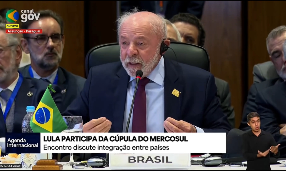 Em meio a tensão com Trump, Lula diz no Mercosul que ‘ninguém é dono do mundo’