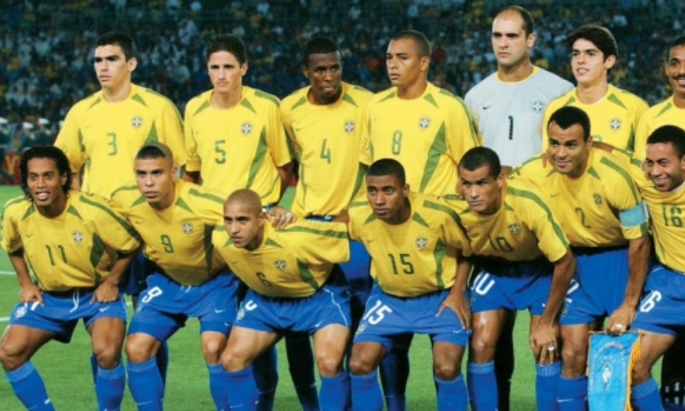 Seleção Brasileira de Futebol 2002.