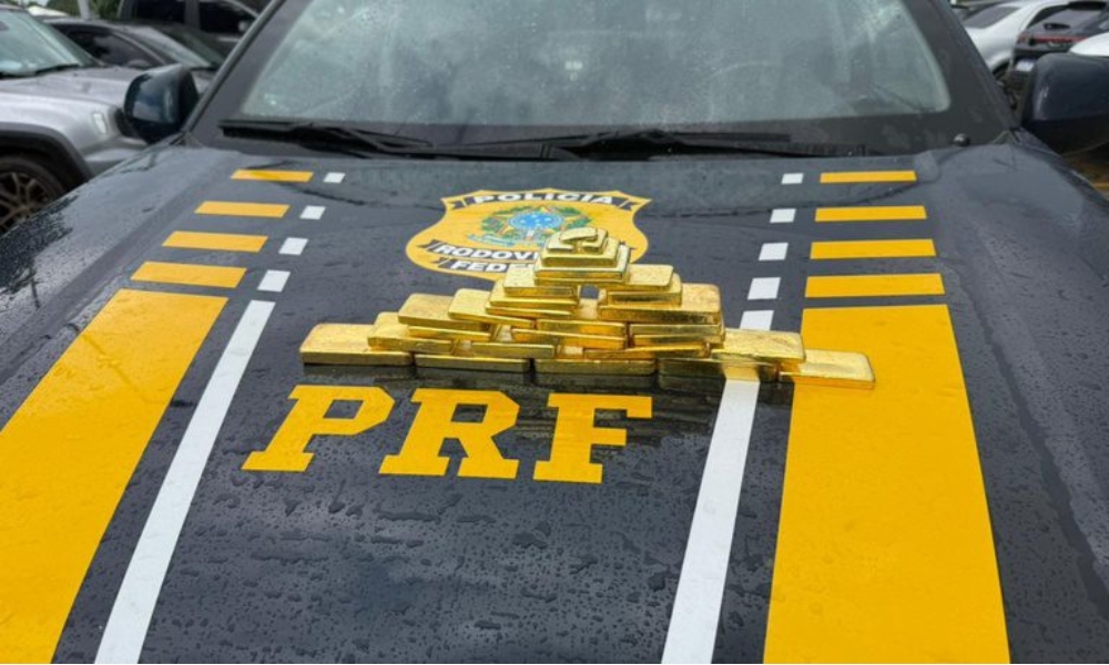 PRF apreende R$ 10 milhões em ouro de garimpo ilegal em terra indígena