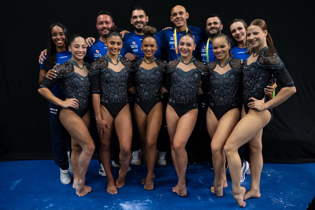 Brasil garante vaga no Mundial de ginástica artística no feminino e masculino