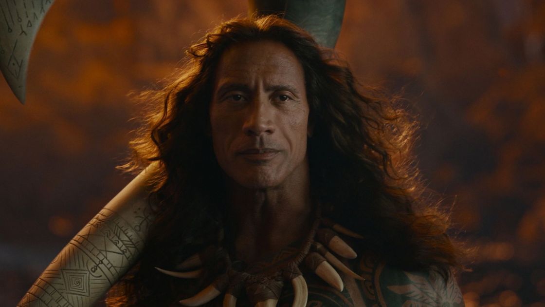 Dwayne Johnson, em Moana