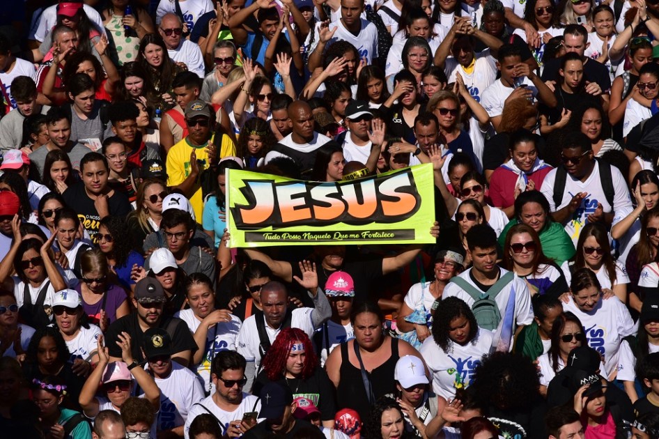 Marcha para Jesus, em São Paulo, nesta quinta feira, (08) feriado Corpus Christi