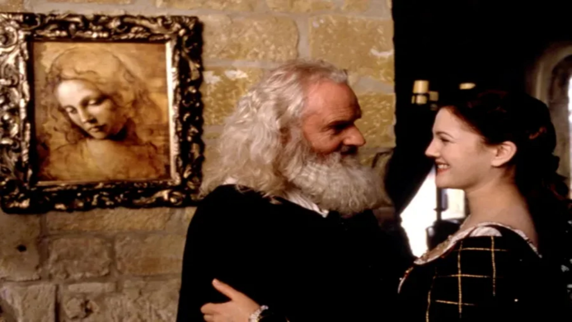 Patrick Godfrey e Drew Barrymore no filme 'Para Sempre Cinderela'