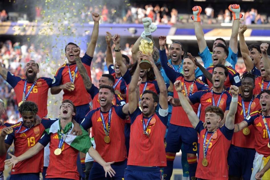 Espanha levanta o troféu da Copa 2026