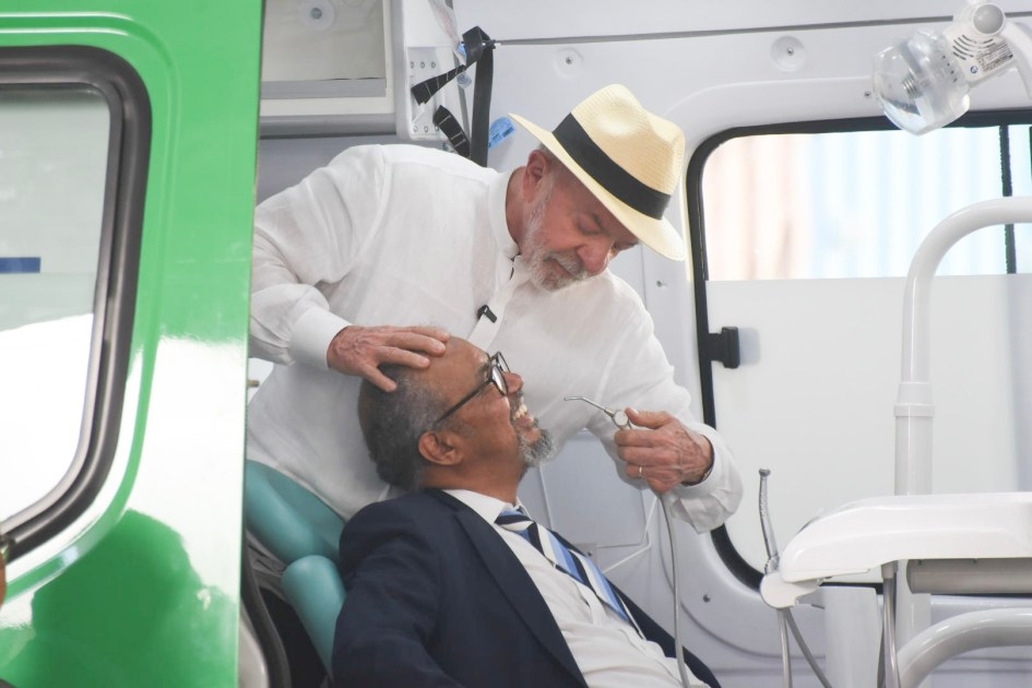 Lula e Tedros Adhanom