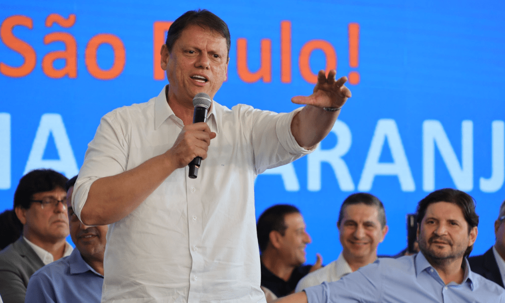 Tarcísio inaugura Linha 6-Laranja dois dias antes de restrição eleitoral do TSE