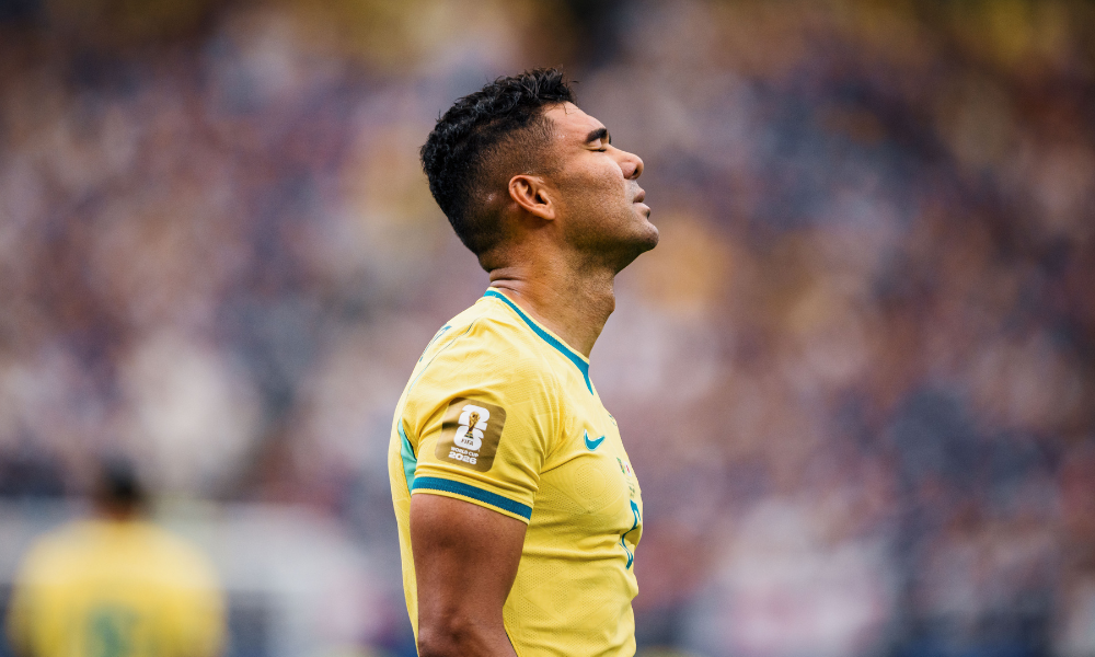 Volante da Seleção Brasileira Casemiro