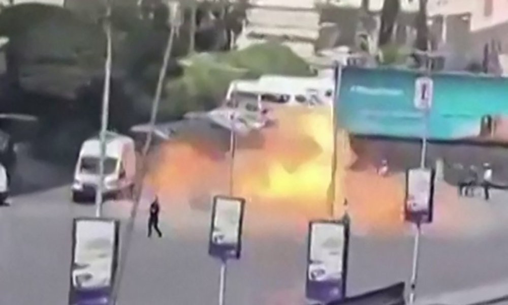Explosões perto de hotel de Macron em Damasco deixam 18 feridos