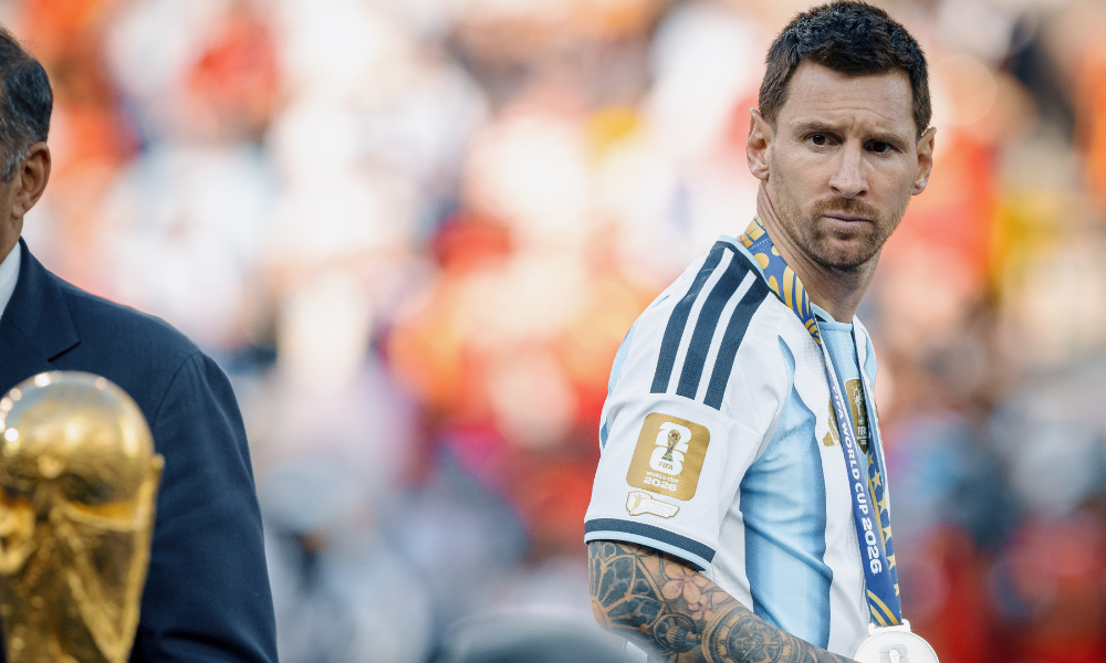 Messi após ser vice-campeão da Copa do Mundo, no domingo (19)