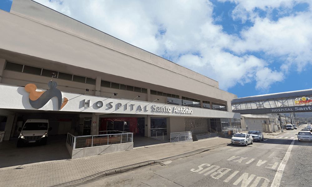 Hospital Santo Antônio, em Blumenau