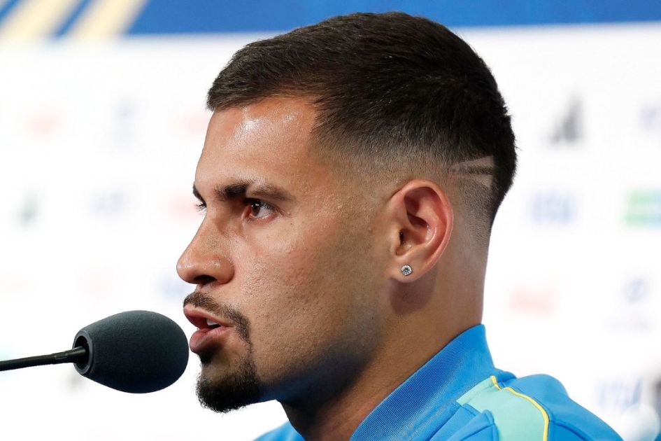 Volante da Seleção Brasileira Bruno Guimarães.