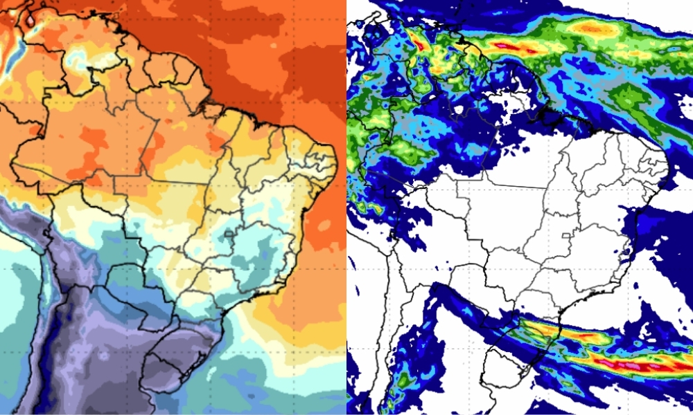 Julho começa com chuva, trovoadas e rajadas de vento; veja a previsão para o mês