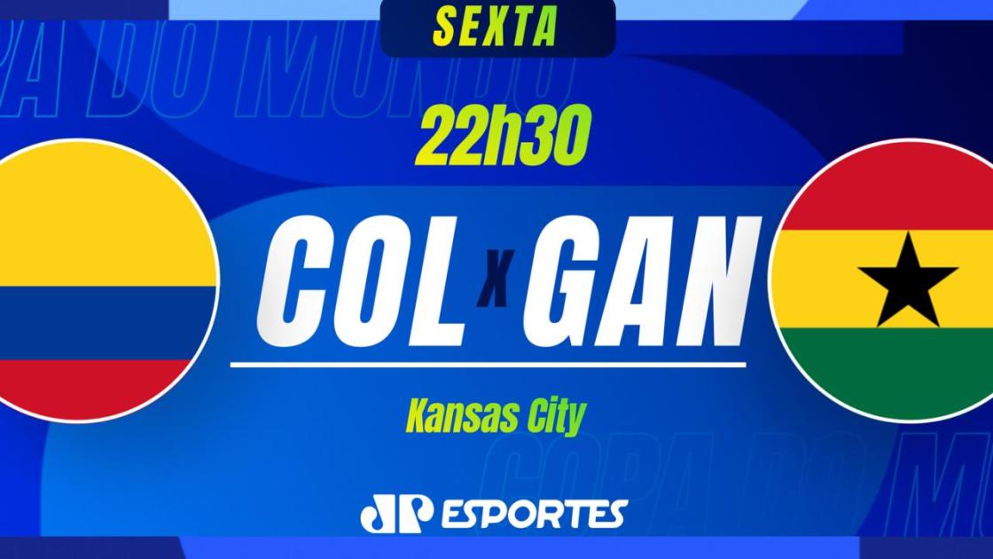 colômbia x Gana