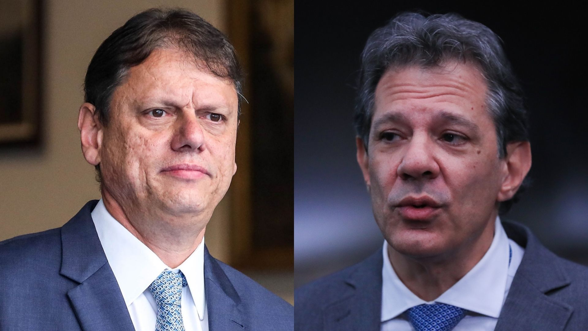 Atlas/Boomberg: Tarcísio tem 55% contra 41% de Haddad em eventual 2º turno