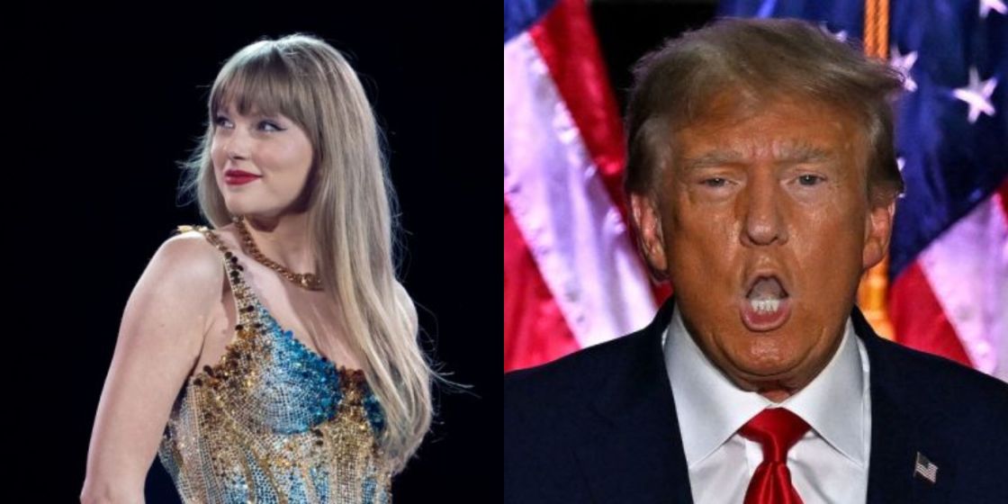 Cantora Taylor Swift e Donald Trump