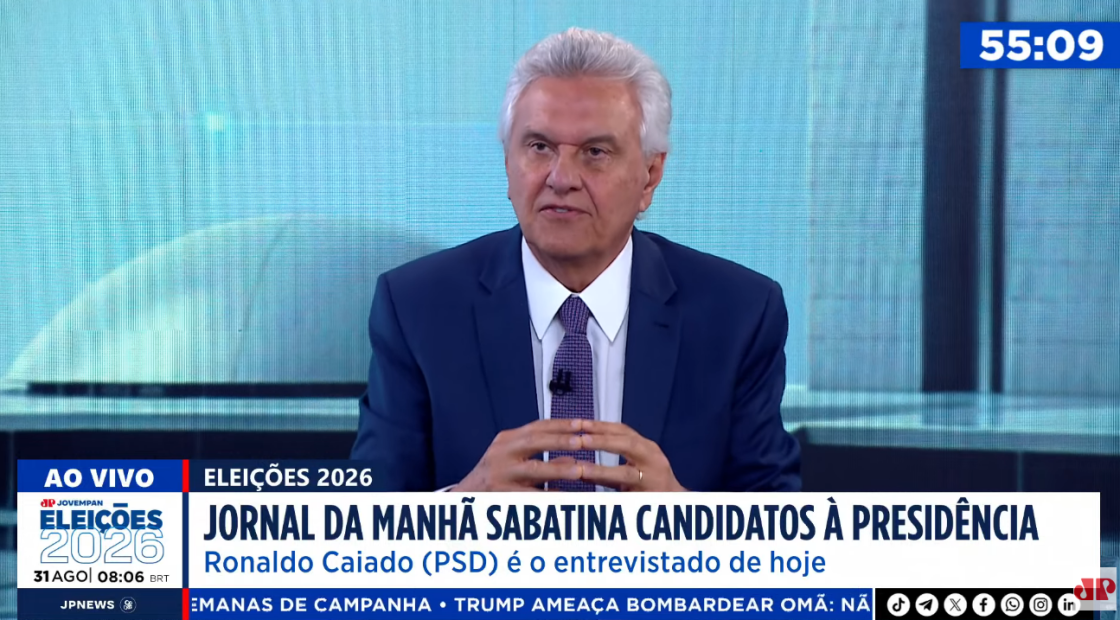 Ronaldo Caiado, do PSD