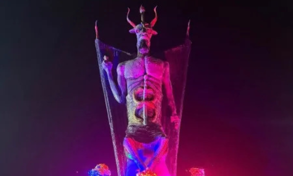 Entenda a polêmica sobre a estátua do Diabo inaugurada no Ceará