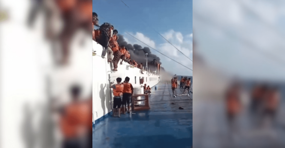 Incêndio em balsa na Indonésia deixa 5 mortos e 41 desaparecidos; veja vídeo
