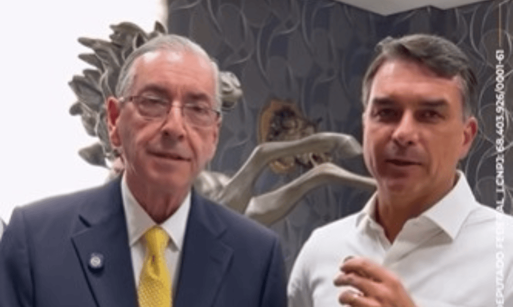Flávio revela apoio a candidatura de Eduardo Cunha: ‘Papel importante no país’