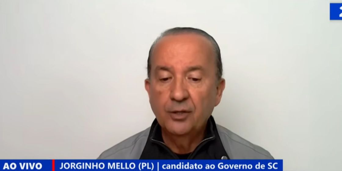 Jorginho Mello, governador de Santa Catarina