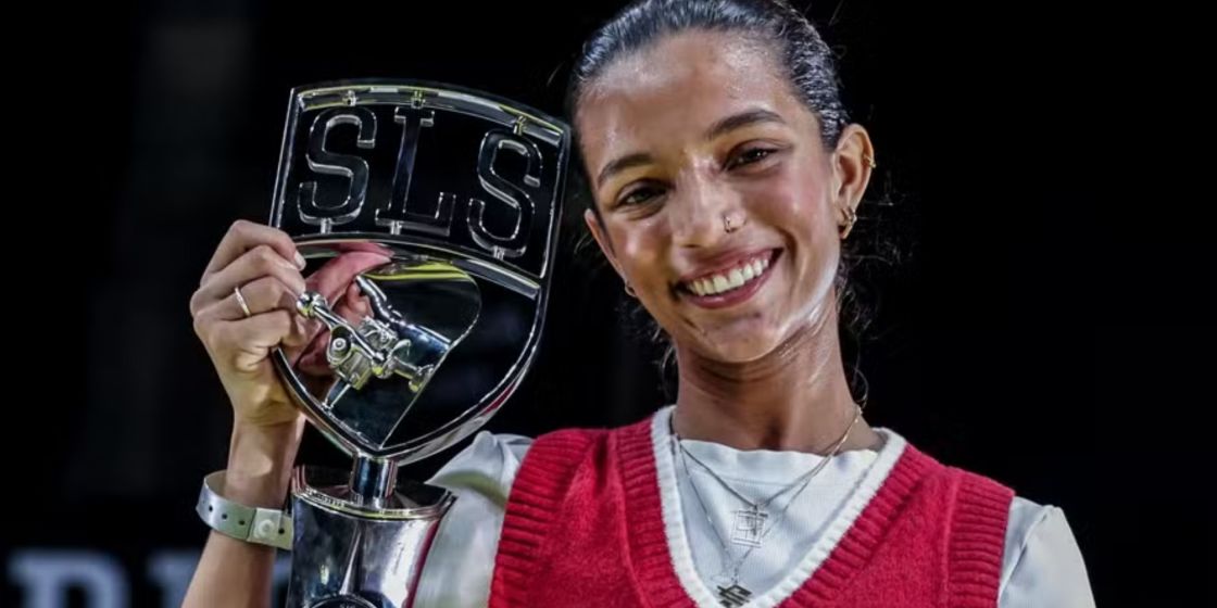 Rayssa é campeã do SLS Rio Takeover