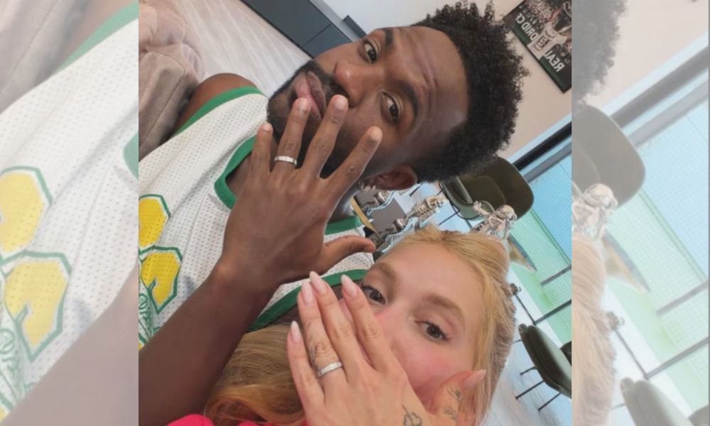 Virginia e Vini Jr. postam foto com aliança: ‘Veio aí’